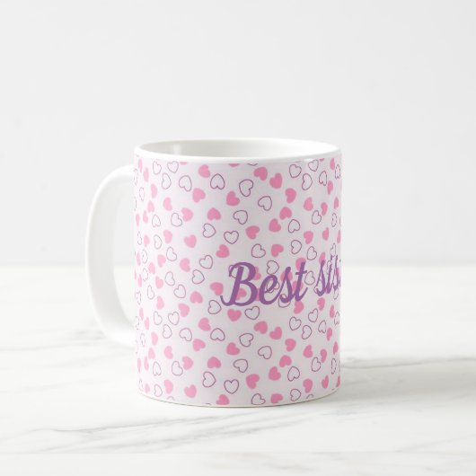 Mug Meilleure soeur (Devant gauche)