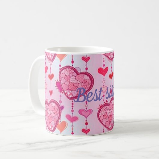 Mug Meilleure soeur (Devant gauche)