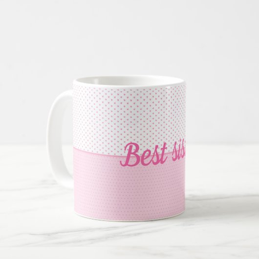 Mug Meilleure soeur (Devant gauche)