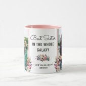 Mug Meilleure Soeur en Galaxy Chic Sis Anniversaire Ca (Centre)