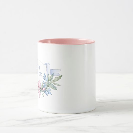 Mug Meilleure soeur | En vichy rose (Centre)