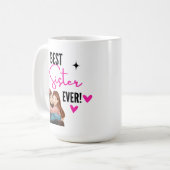 Mug Meilleure soeur jamais (Devant gauche)