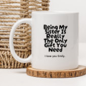 Mug Meilleure Sœur Pour Toujours Belle-Sœur Drôle