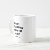 Mug Meilleure Sœur Pour Toujours Cadeau drôle pour une (Devant gauche)