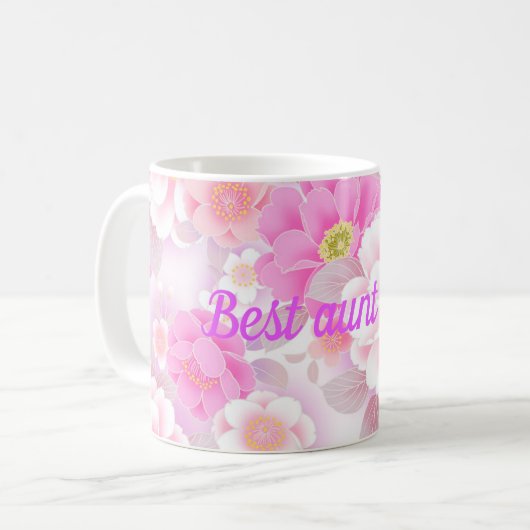 Mug Meilleure tante (Devant gauche)