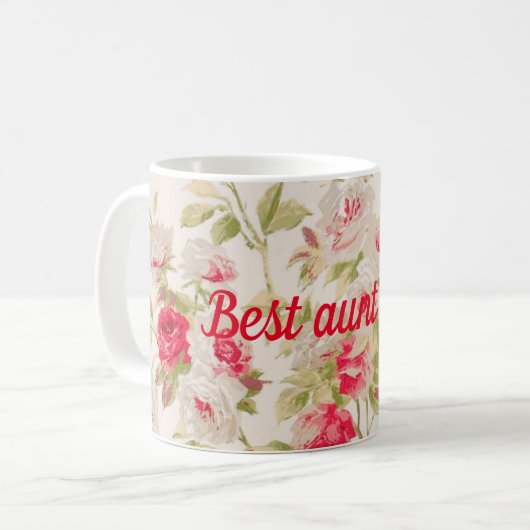 Mug Meilleure tante (Devant gauche)