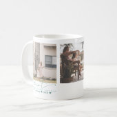 Mug Meilleure tante | Collage photo à la main trois (Devant gauche)