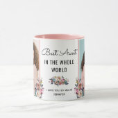 Mug Meilleure tante dans la galazy Chic Tante (Centre)