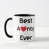 Mug Meilleure tante Ever (Gauche)