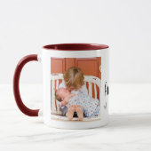 Mug Meilleure Tante Ever 2 Photo Collage Blanc (Gauche)