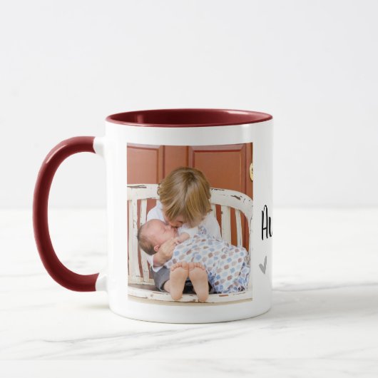 Mug Meilleure Tante Ever 2 Photo Collage Blanc (Gauche)