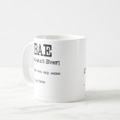 Mug Meilleure tante fraîche Gifts de tante Ever BAE (Devant gauche)