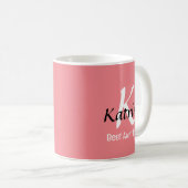 Mug Meilleure Tante Jamais Cadeaux Monogrammes Nom per (Devant droit)