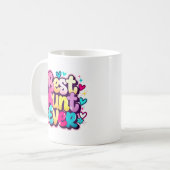 Mug Meilleure Tante Jamais (Style 4) (Devant gauche)