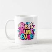 Mug Meilleure Tante Jamais (Style 4) (Gauche)