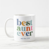 Mug Meilleure tante jamais tante à être (Gauche)