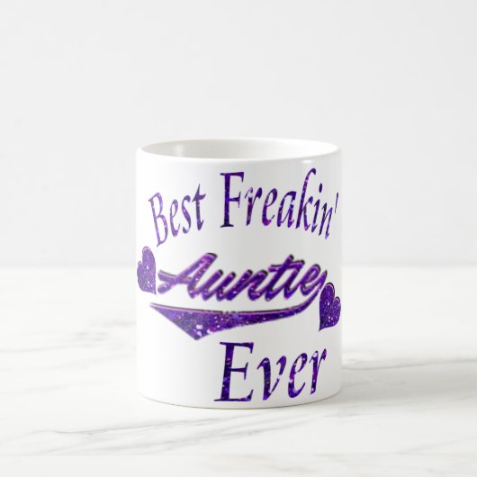 Mug Meilleure Tatie jamais (Centre)