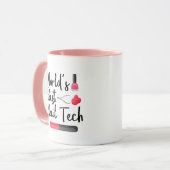 Mug Meilleure technologie Nail au monde (Devant gauche)
