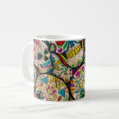 Mug Meilleure vente Motif crâne sucre (Devant gauche)