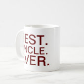 Mug Meilleure voiture oncle jamais (Devant gauche)