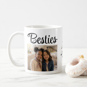 Mug Meilleures amies Personnalisé 2 Photo Alors Mainte