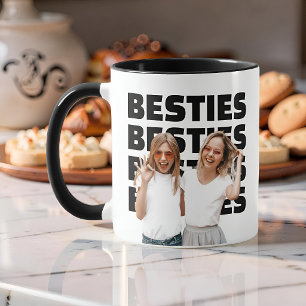 Mug Meilleures amies Photo personnalisée Meilleure ami