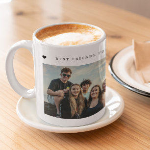 Mug Meilleures amies pour toujours BFF 2 photo personn