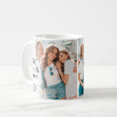 Mug Meilleures Amies Pour Toujours Script 2 Photo (Devant gauche)