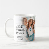Mug Meilleures Amies Pour Toujours Script 2 Photo (Gauche)