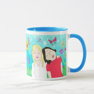 Mug Meilleures Amies Toujours Art Populaire