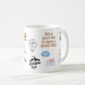 Mug Meilleures Citations Quotidiennes De Motivation &  (Devant droit)