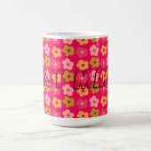 Mug Meilleures Fleurs Mama Rouge Rose (Centre)