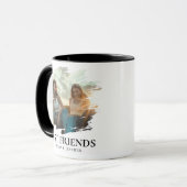 Mug Meilleures fonctions d'ami et photo (Devant gauche)