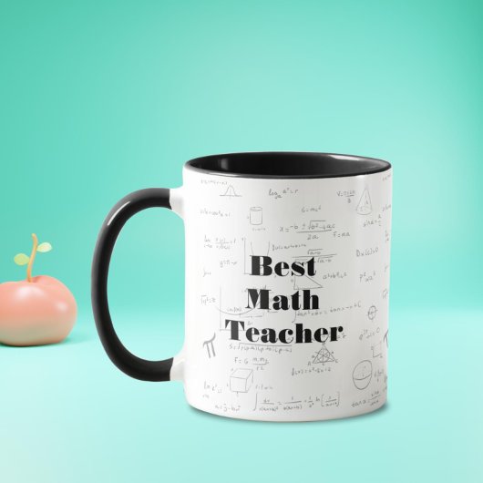 Mug Meilleures formules mathématiques enseignantes et 