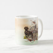 Mug Meilleures heures de la journée à la chasse, GSP (Devant droit)