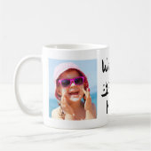 Mug Meilleures photos de maman du monde (Gauche)