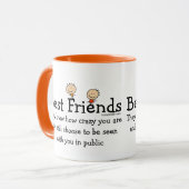 Mug Meilleurs amis (Devant gauche)