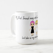Mug Meilleurs amis (Devant gauche)