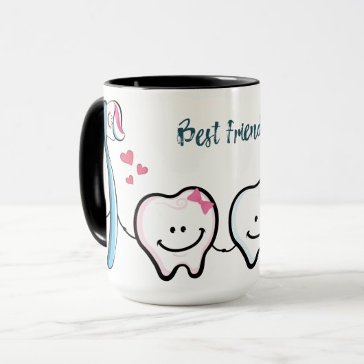 Mug Meilleurs amis (Devant gauche)