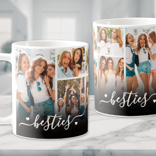 Mug Meilleurs Amis Besties Photo Collage