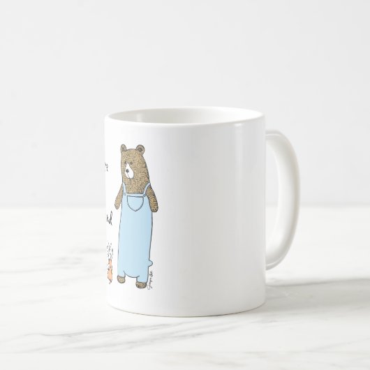 Mug Meilleurs amis Chat et ours (Devant droit)