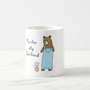 Mug Meilleurs amis Chat et ours