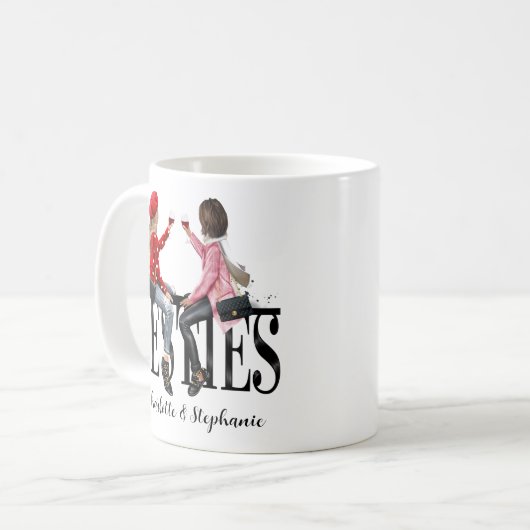 Mug Meilleurs Amis Des Besoins (Devant gauche)