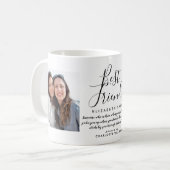 Mug Meilleurs amis Moderne Élégant Script Citation 2 P (Devant gauche)