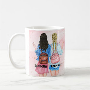 Mug Meilleurs amis personnalisés