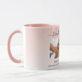 Mug Meilleurs amis photo blush rose (Gauche)