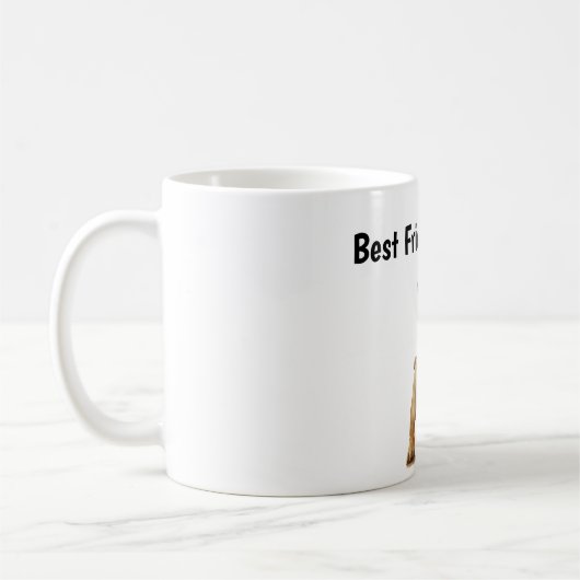 Mug Meilleurs amis pour Frenchie Dog (Gauche)