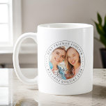 Mug Meilleurs amis pour toujours BFF Simple Photo mode<br><div class="desc">Ce design simple et classique est composé de typographie serif et d'ajouter une photo personnalisée. "Best Friends Forever" tourne autour de la photo de vos amis</div>