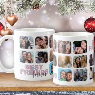 Mug Meilleurs amis pour toujours Moderne 14 Photo Coll