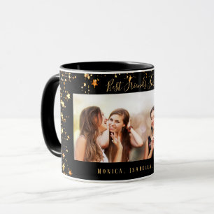 Mug Meilleurs amis pour toujours photo personnalisée n